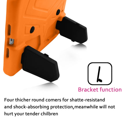 For iPad Mini 5 / 4 / 3 / 2 / 1 Sparrow Style EVA Children's Flat Anti Falling Protective Shell(Orang)-garmade.com