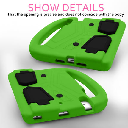 For iPad Mini 5 / 4 / 3 / 2 / 1 Sparrow Style EVA Children's Flat Anti Falling Protective Shell(Green)-garmade.com