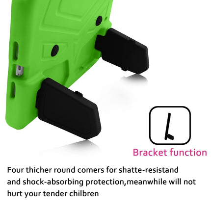 For iPad Mini 5 / 4 / 3 / 2 / 1 Sparrow Style EVA Children's Flat Anti Falling Protective Shell(Green)-garmade.com
