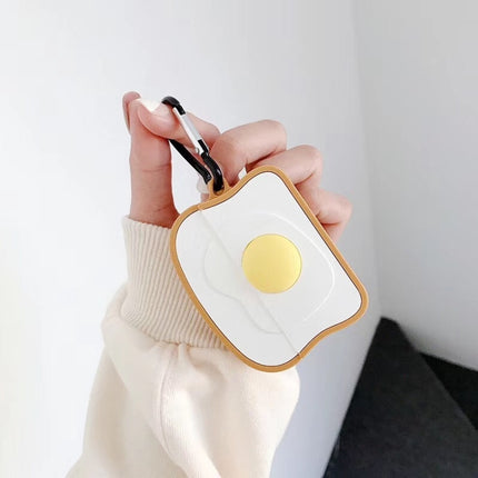 For Apple AirPods Pro Egg Toast Bluetooth Headphone Protective Case-garmade.com