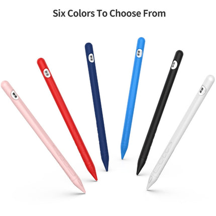 Suitable For Apple Pencil1 Generation StylusTouch Pen Silicone Protective Cover Pen Cap(White)-garmade.com