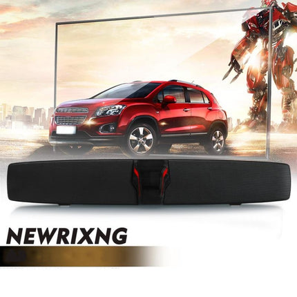 New Rixing NR7017 TWS Portable 10W Stereo Surround Soundbar Bluetooth Speaker with Microphone(Red)-garmade.com