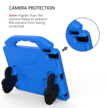 For iPad Pro 11 inch EVA Flat Anti Falling Protective Shell with Thumb Bracket(Blue)-garmade.com