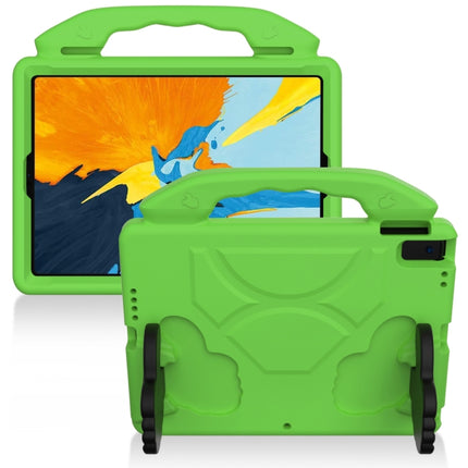 For iPad Pro 11 inch EVA Flat Anti Falling Protective Shell with Thumb Bracket(Green)-garmade.com