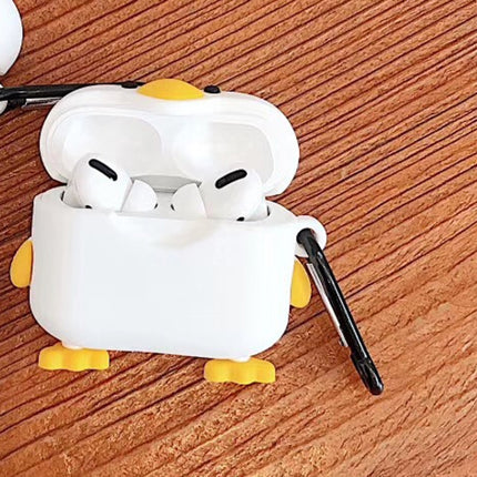 For Apple AirPods Pro Cute Duck Bluetooth Headphone Protective Case-garmade.com