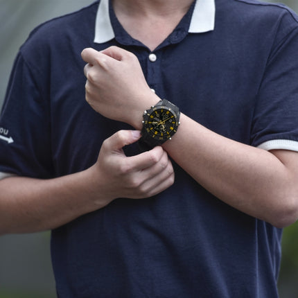 SANDA 791 Watch Genuine Fashion Sports Multifunction Electronic Watch Popular Men luminous Wrist Watch(Blue)-garmade.com