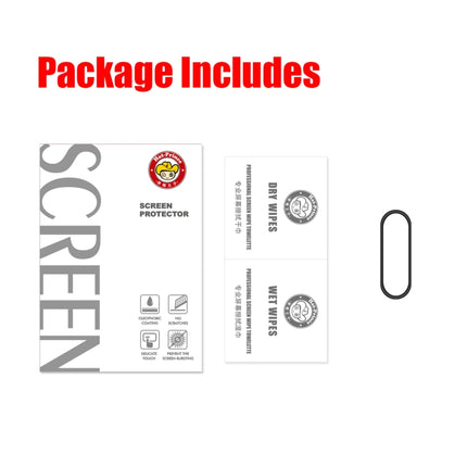 For XIAOMI MI BAND 4 ENKAY Hat-prince 3D Full Screen Soft PC Edge + PMMA HD Screen Protector Film-garmade.com