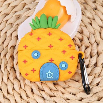 For Apple AirPods Pro Pineapple Appearance Bluetooth Headphone Protective Case-garmade.com