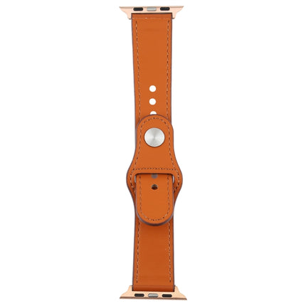 For Apple Watch 3 / 2 / 1 Generation 42mm Universal Buckle Leather Strap(Crazy Horse Dark Brown)-garmade.com
