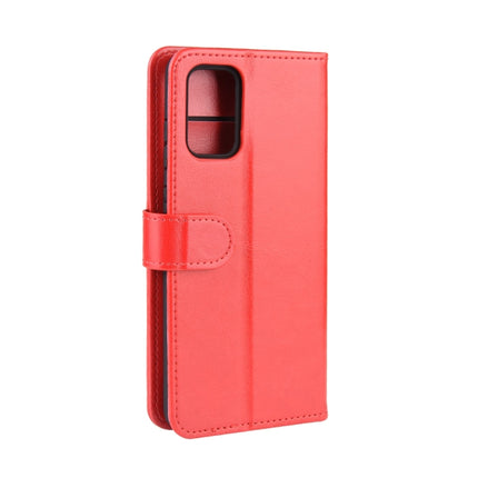 For Galaxy S20+ R64 Texture Single Horizontal Flip Protective Case with Holder & Card Slots & Wallet& Photo Frame(Red)-garmade.com