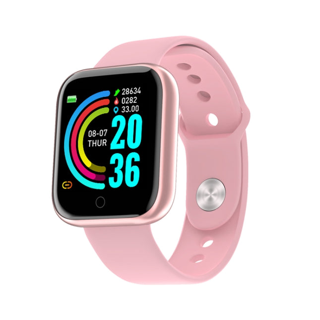B57S 1.3inch IPS Color Screen Smart Watch IP67 Waterproof,Support Call Reminder /Heart Rate Monitoring/Blood Pressure Monitoring/Sleep Monitoring(Pink)-garmade.com