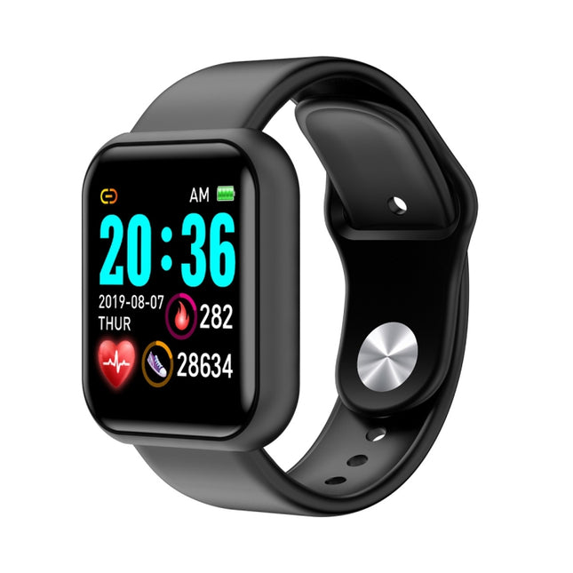 GM20 1.3inch IPS Color Screen Smart Watch IP67 Waterproof,Support Call Reminder /Heart Rate Monitoring/Blood Pressure Monitoring/Sedentary Reminder(Black)-garmade.com