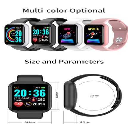 GM20 1.3inch IPS Color Screen Smart Watch IP67 Waterproof,Support Call Reminder /Heart Rate Monitoring/Blood Pressure Monitoring/Sedentary Reminder(Black)-garmade.com