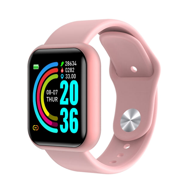 GM20 1.3inch IPS Color Screen Smart Watch IP67 Waterproof,Support Call Reminder /Heart Rate Monitoring/Blood Pressure Monitoring/Sedentary Reminder(Pink)-garmade.com
