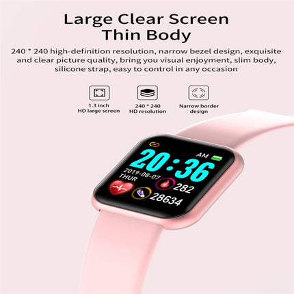 GM20 1.3inch IPS Color Screen Smart Watch IP67 Waterproof,Support Call Reminder /Heart Rate Monitoring/Blood Pressure Monitoring/Sedentary Reminder(Pink)-garmade.com