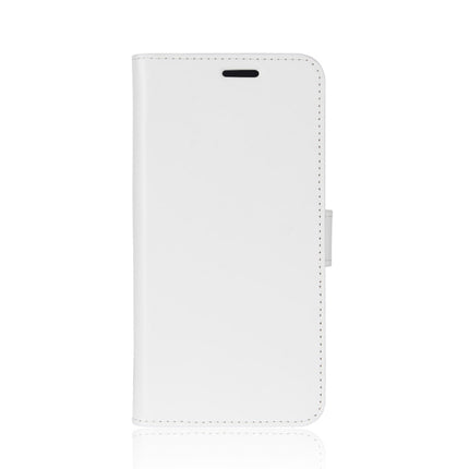 For Galaxy S20 Ultra R64 Texture Single Horizontal Flip Protective Case with Holder & Card Slots & Wallet& Photo Frame(White)-garmade.com