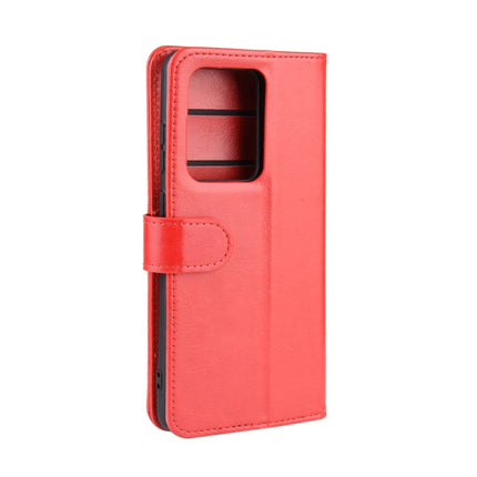 For Galaxy S20 Ultra R64 Texture Single Horizontal Flip Protective Case with Holder & Card Slots & Wallet& Photo Frame(Red)-garmade.com