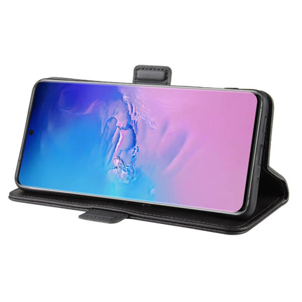 For Galaxy S20 Ultra Dual-side Magnetic Buckle Horizontal Flip Leather Case with Holder & Card Slots & Wallet(Black)-garmade.com