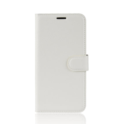 For Galaxy S20 Ultra Litchi Texture Horizontal Flip Protective Case with Holder & Card Slots & Wallet(White)-garmade.com