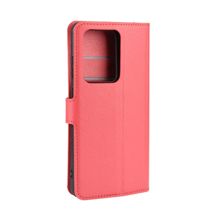 For Galaxy S20 Ultra Litchi Texture Horizontal Flip Protective Case with Holder & Card Slots & Wallet(Red)-garmade.com