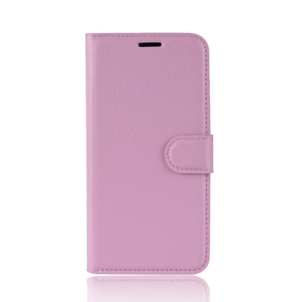 For Galaxy S20 Ultra Litchi Texture Horizontal Flip Protective Case with Holder & Card Slots & Wallet(Pink)-garmade.com