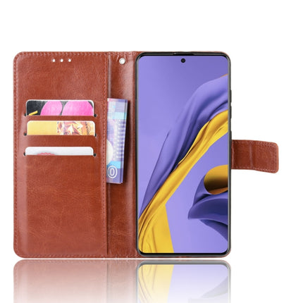 For Galaxy S20 Retro Crazy Horse Texture Horizontal Flip Leather Case with Holder & Card Slots & Photo Frame(Brown)-garmade.com