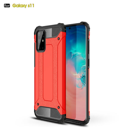 For Galaxy S20+ Magic Armor TPU + PC Combination Case(Red)-garmade.com