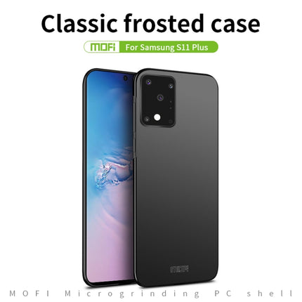 For Galaxy S20 Ultra MOFI Frosted PC Ultra-thin Hard Case(Black)-garmade.com
