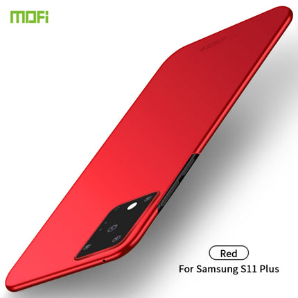 For Galaxy S20 Ultra MOFI Frosted PC Ultra-thin Hard Case(Red)-garmade.com