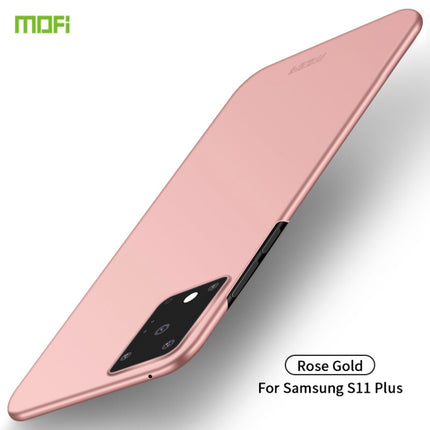 For Galaxy S20 Ultra MOFI Frosted PC Ultra-thin Hard Case(Rose gold)-garmade.com