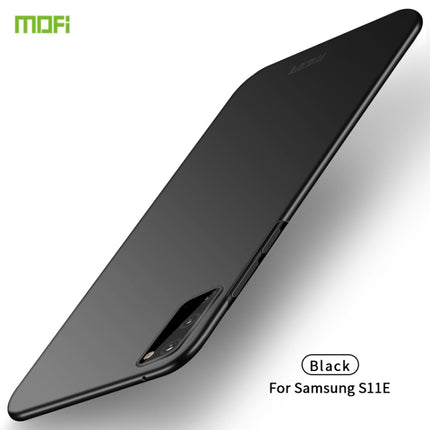 For Galaxy S20 MOFI Frosted PC Ultra-thin Hard Case(Black)-garmade.com