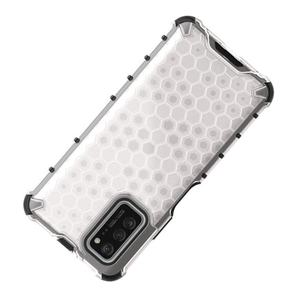 For Galaxy S20+ Shockproof Honeycomb PC + TPU Case(Blue)-garmade.com