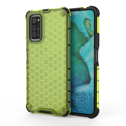 For Galaxy S20+ Shockproof Honeycomb PC + TPU Case(Green)-garmade.com