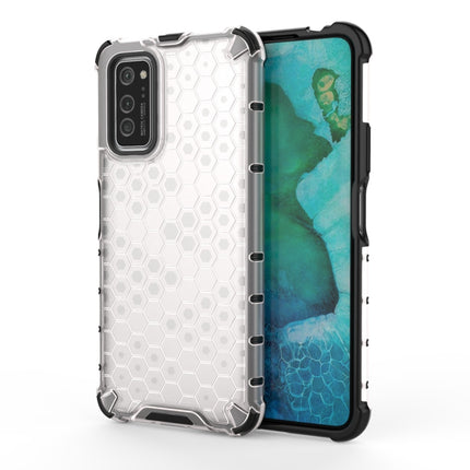 For Galaxy S20+ Shockproof Honeycomb PC + TPU Case(White)-garmade.com