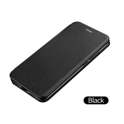 For Samsung Galaxy S20 Plus Integrated Electricity Pressing Retro Texture Magnetic TPU+PU Leather Case with Card Slot & Holder(Black)-garmade.com