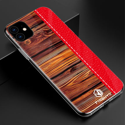 For iPhone 11 PINWUYO Pindun Series Slim 3D Call Flashing PC All-inclusive Waterproof Shockproof Protection Case(Red)-garmade.com