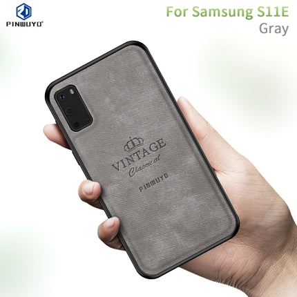 For Galaxy S20 PINWUYO Zun Series PC + TPU + Skin Waterproof Anti-fall All-inclusive Protective Case(Gray)-garmade.com