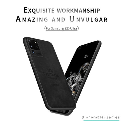 For Galaxy S20 Ultra PINWUYO Zun Series PC + TPU + Skin Waterproof And Anti-fall All-inclusive Protective Shell(Black)-garmade.com