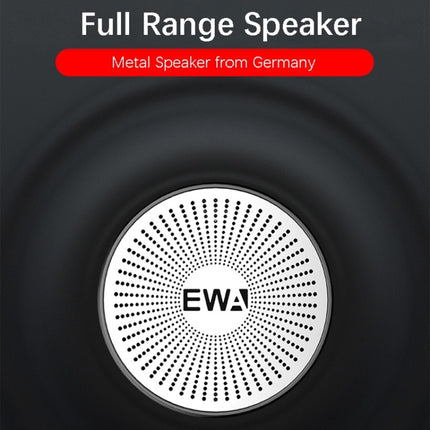 EWA A103 Portable Bluetooth Speaker Wireless Heavy Bass Bomm Box Subwoofer Phone Call Surround Sound Bluetooth Shower Speaker(Red)-garmade.com