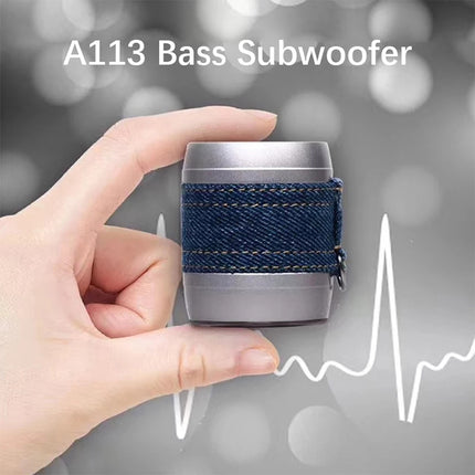 EWA A113 Portable Super Mini Bluetooth Speaker Wireless Bass Subwoofer Boom Box Speakers(Dark Grey)-garmade.com