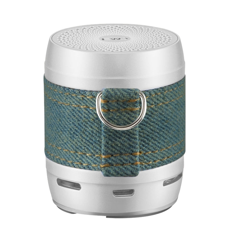 EWA A113 Portable Super Mini Bluetooth Speaker Wireless Bass Subwoofer Boom Box Speakers(Silver)-garmade.com
