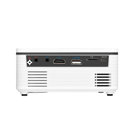 S361 80 Lumens 320 x 240 Pixel Portable Mini Projector, Support 1080P, AU Plug(White)-garmade.com