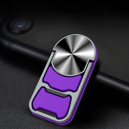 Car Desktop Stand Magnetic Rotating Metal Holder with Beer Opener(Purple)-garmade.com