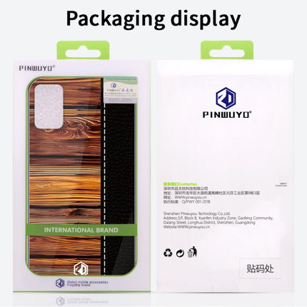 For Galaxy S20 Plus PINWUYO Pindun Series Slim 3D Flashing All-inclusive PC Case(Black)-garmade.com