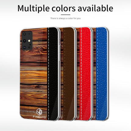For Galaxy S20 Plus PINWUYO Pindun Series Slim 3D Flashing All-inclusive PC Case(Black)-garmade.com