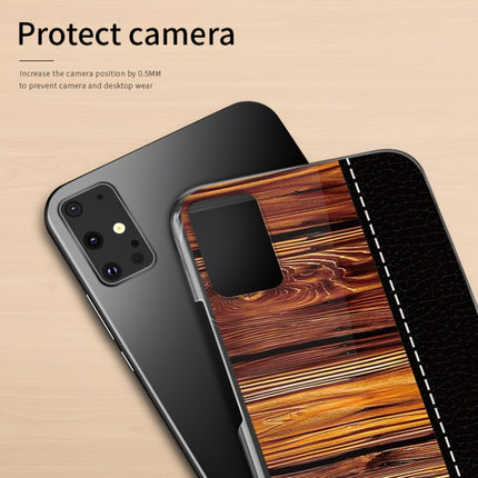 For Galaxy S20 Plus PINWUYO Pindun Series Slim 3D Flashing All-inclusive PC Case(Brown)-garmade.com