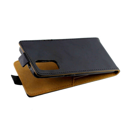 For Galaxy S20 Business Style Vertical Flip TPU + PU Leather Case with Card Slot(Black)-garmade.com