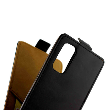 For Galaxy S20 Business Style Vertical Flip TPU + PU Leather Case with Card Slot(Black)-garmade.com