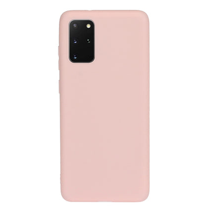 For Galaxy S20 Plus Frosted Candy-Colored Ultra-thin TPU Phone Case(Pink)-garmade.com