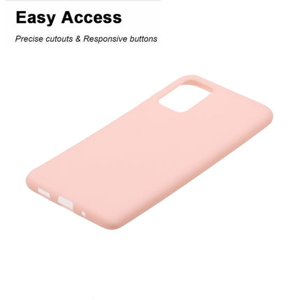 For Galaxy S20 Plus Frosted Candy-Colored Ultra-thin TPU Phone Case(Pink)-garmade.com
